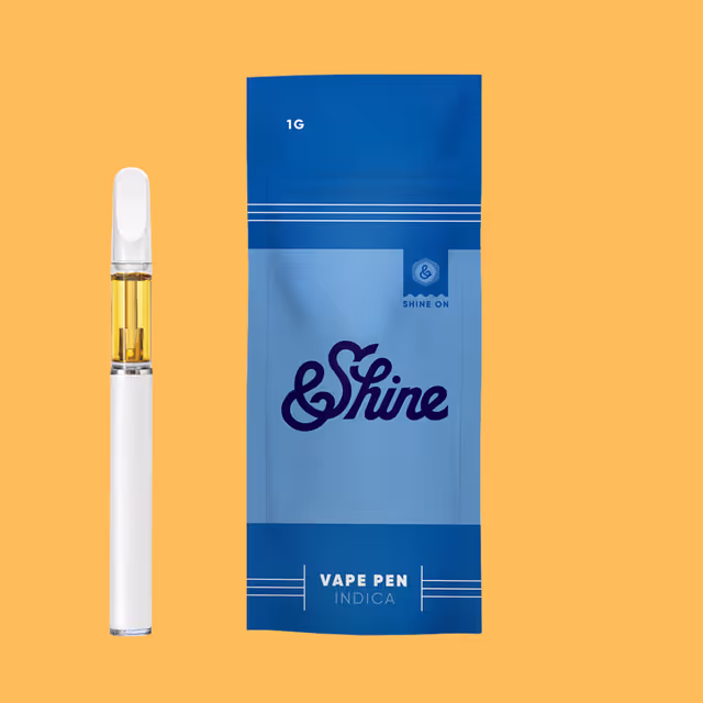 Photograph of product: &Shine Vape Disposable Distillate 1g- Watermelon Z (Oui'd Derived)