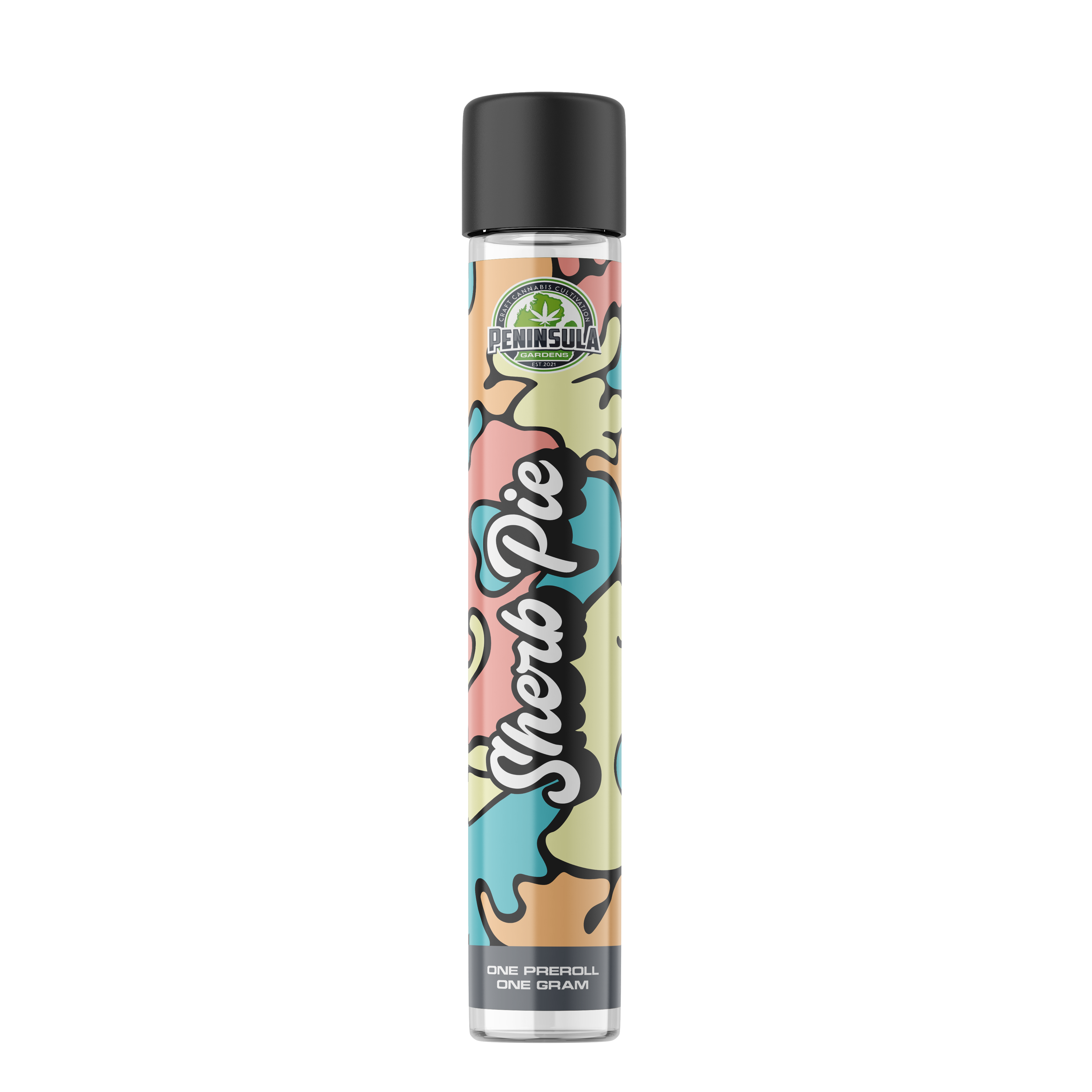 Photograph of Product: Peninsula - 1g Pre-Roll - Sherb Pie