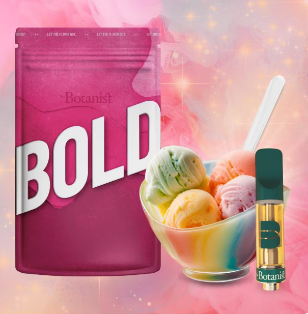 Photograph of product: The Botanist Bold Rainbow Sherbert Cart 1G