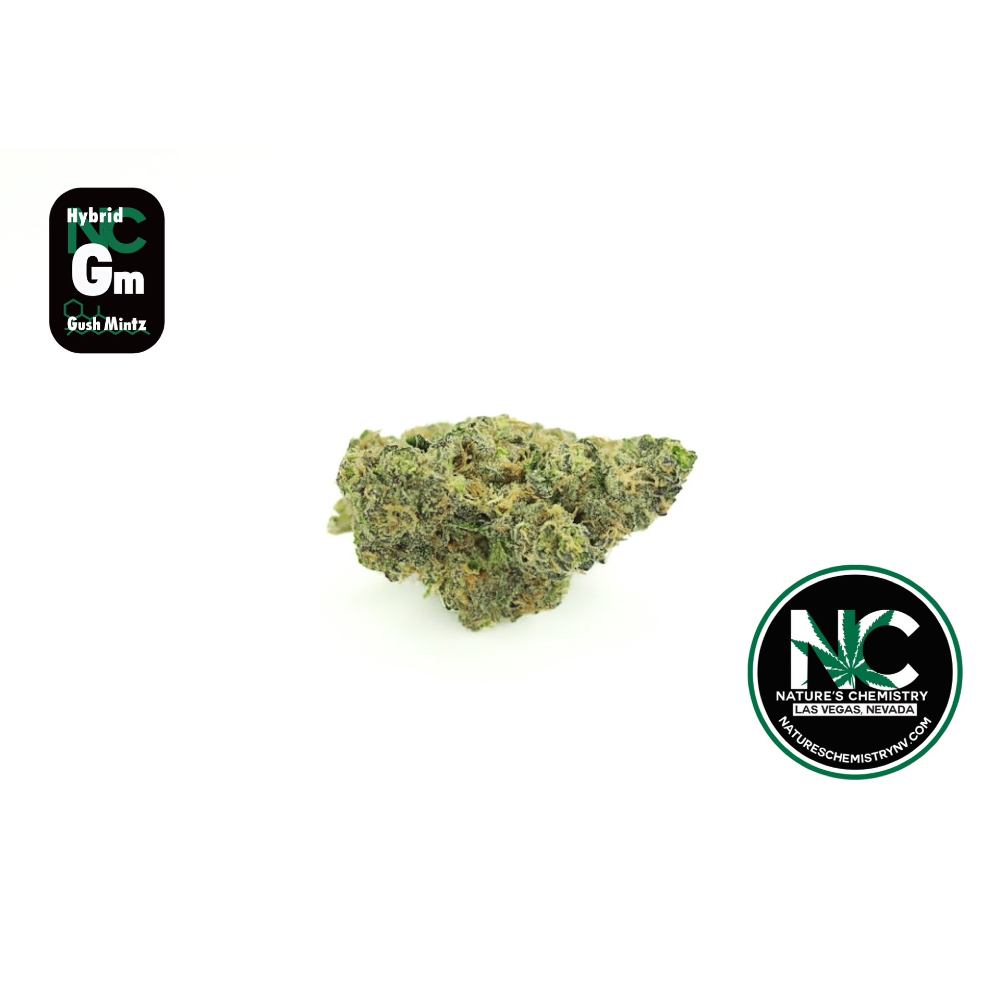 Photograph of product: Nature's Chemistry Gush Mintz (I) Flower 3.5g