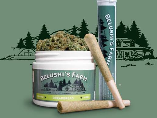 Photograph of product: *CUSTOMER APPRECIATION* Grape Gas Belushi's Farm CASE-12 - 3.5g