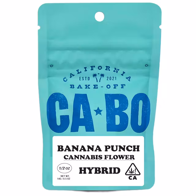 Photograph of product: Cabo | 14g Flower - Banana Punch - Hybrid