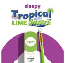 Photograph of product: O.Pen Daily Strains Cartridge Tropical Lime CBN