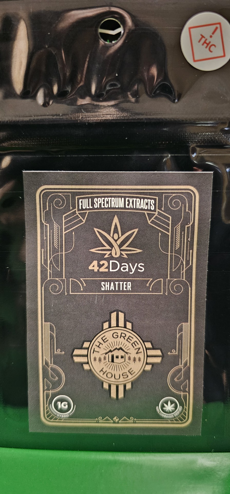 Photograph of product: 42 Days - Shatter - (H) - LSD