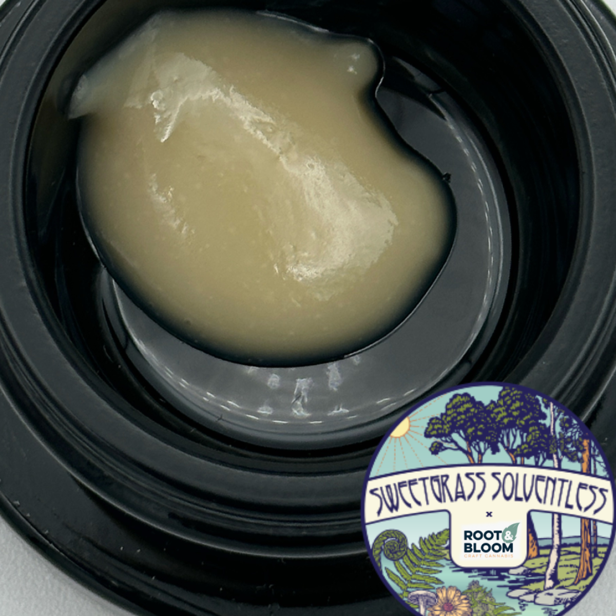 Photograph of product: Sweetgrass Botanical Papaya Splash 1g Live Rosin