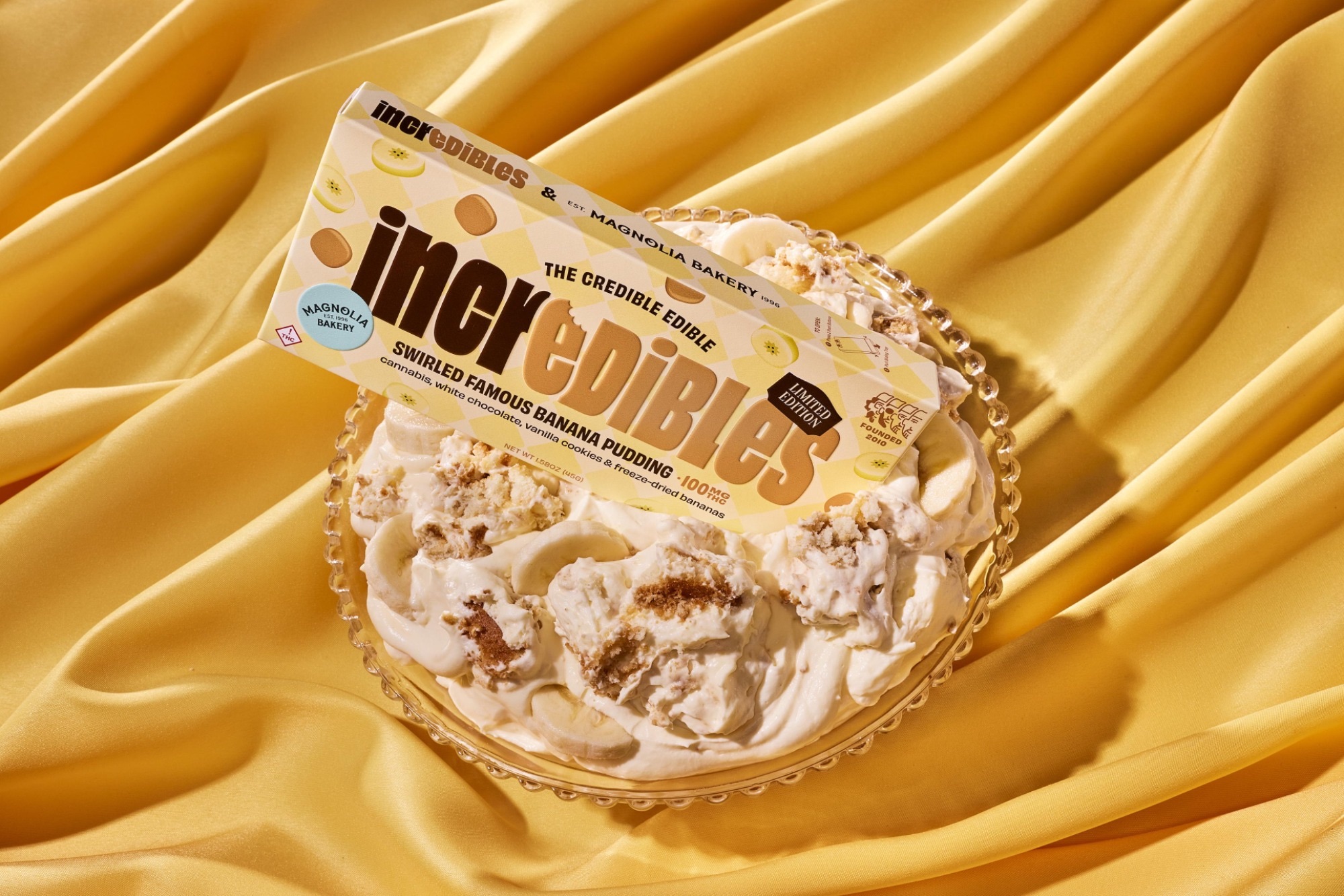 Photograph of product: Banana Pudding (H) - 100mg Chocolate Bar - Incredibles