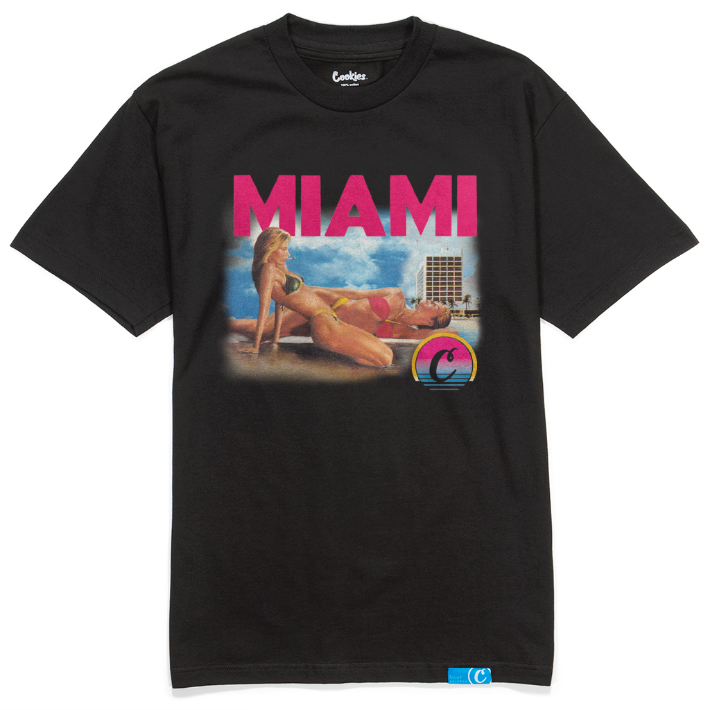 Photograph of product: Cookies - Beach Bum - Tee - Black - XL