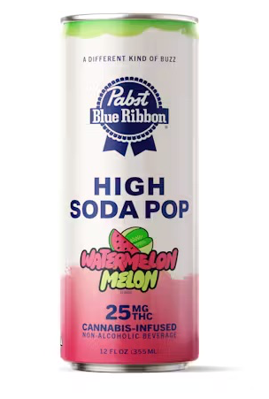 Photograph of product: WATERMELON MELON HIGH SODA 25MG