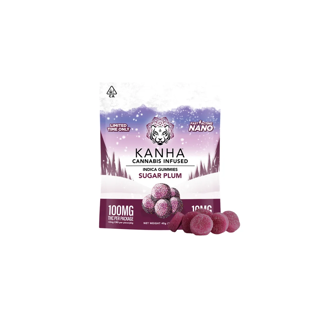 Photograph of product: Sugar Plum NANO [I] | 10PK Gummy | Kanha