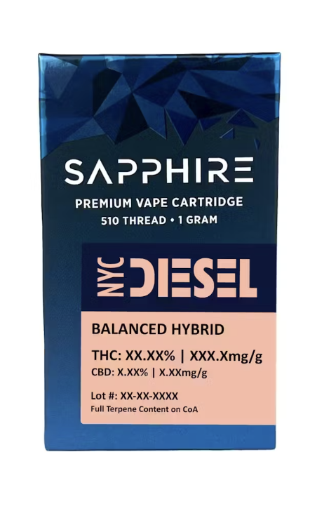 Photograph of product: NYC Diesel - 1g Cartridge