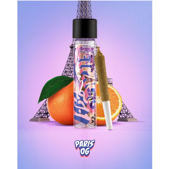 Photograph of product: Paris OG FJ-1 (1G Infused, TH-ouiA Concentrate & Kief Covered) - 