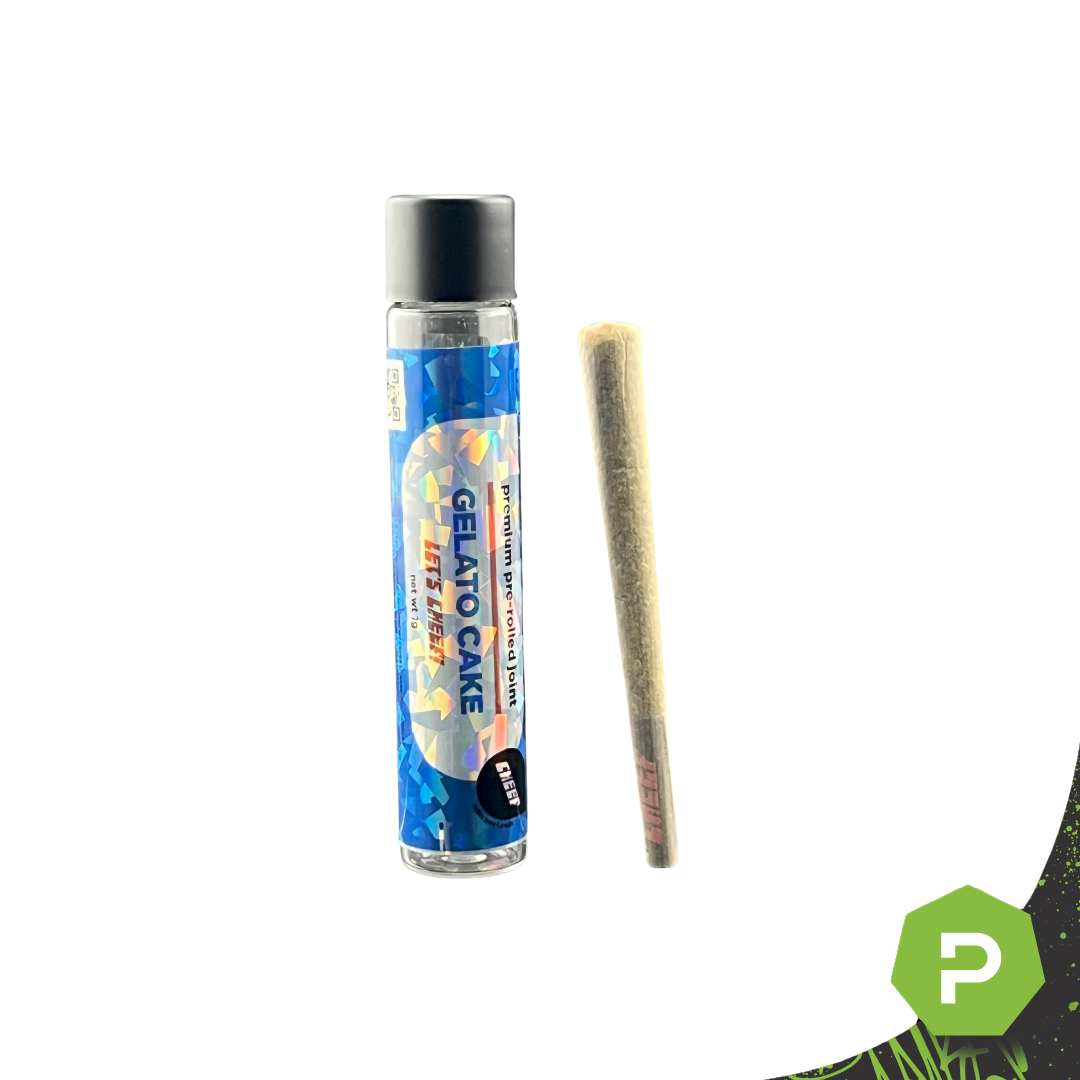 Photograph of product: Cheef Pre-Roll | Gelato Cake