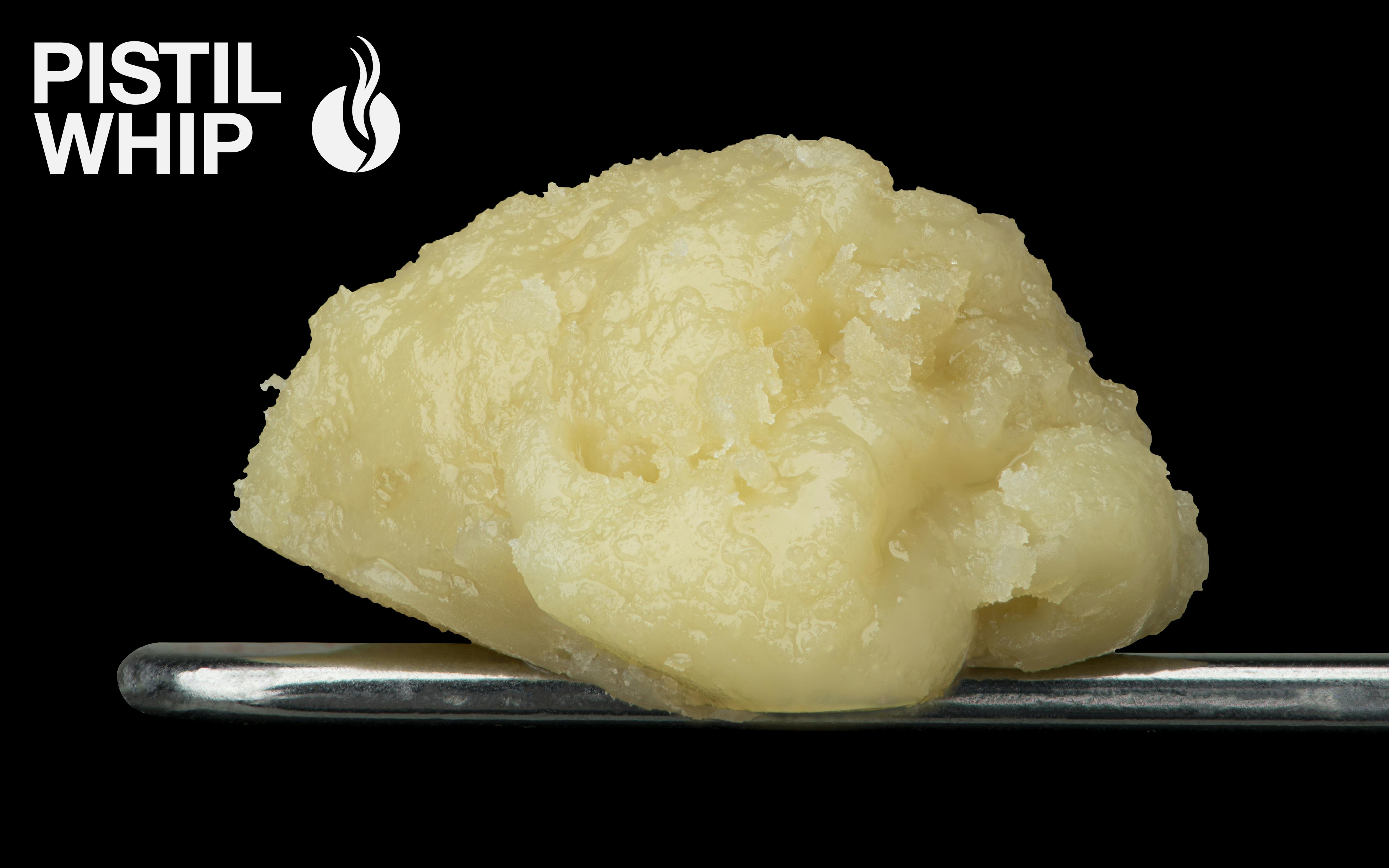 Photograph of product: Tropical Zkittlez Live Rosin Badder (1g).