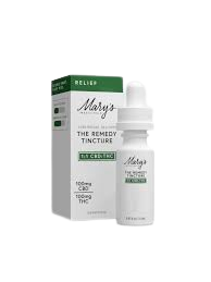 Photograph of product: Mary's Medicinals | 1:1 CBD/TH-oui The Remedy Relief Tincture | 300mg