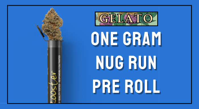 Photograph of product: Rooster | White Tahoe Cake | Pre-roll