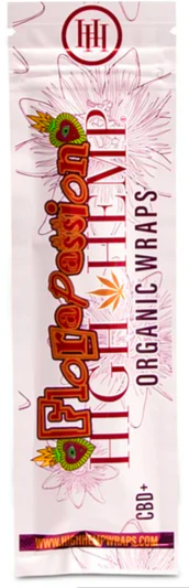 Photograph of product: Floral Passion | Hemp Wrap | 2pk