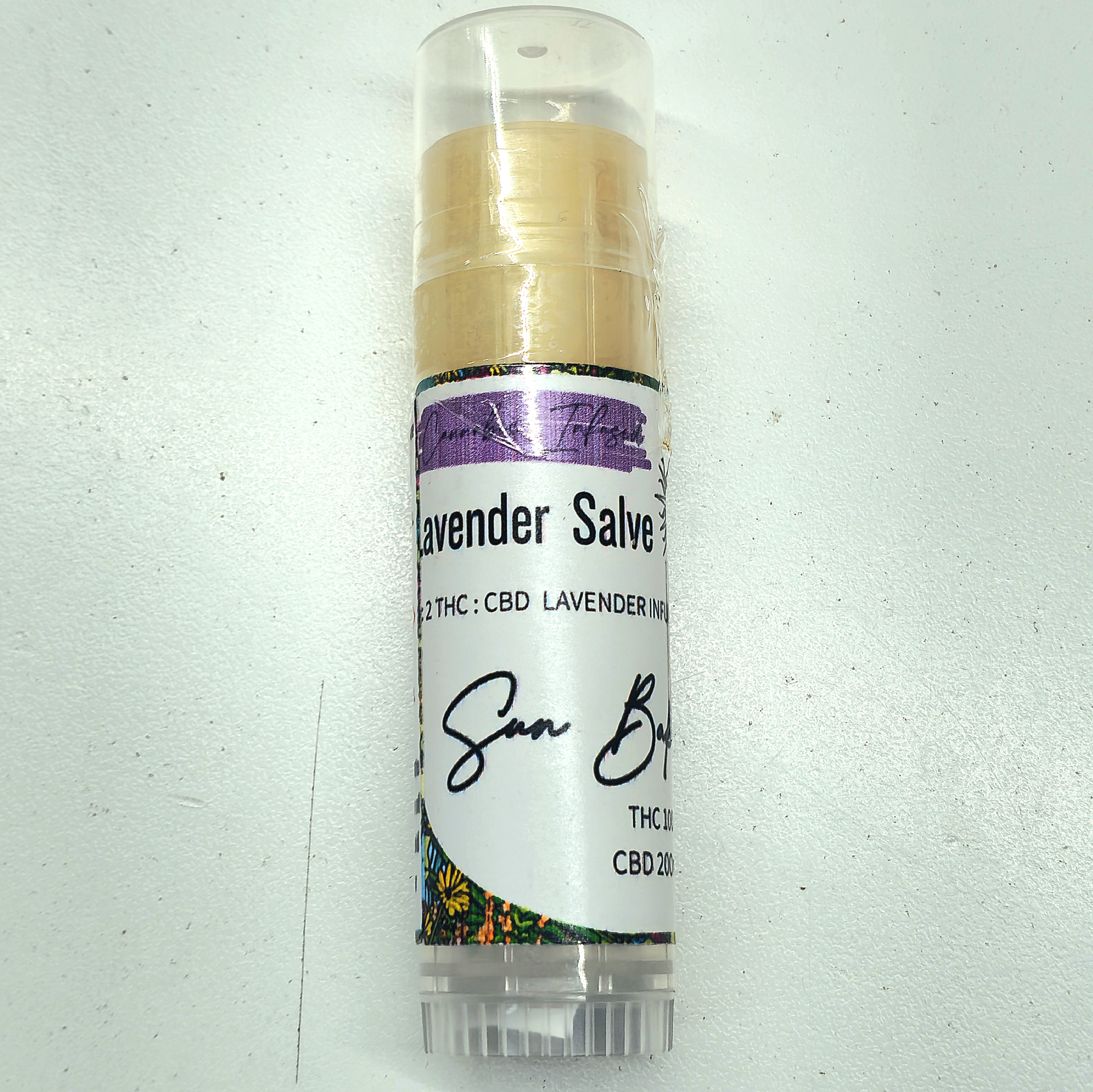 Photograph of product: Sun Baked | Lavender Salve Stick | 100MG | 9202