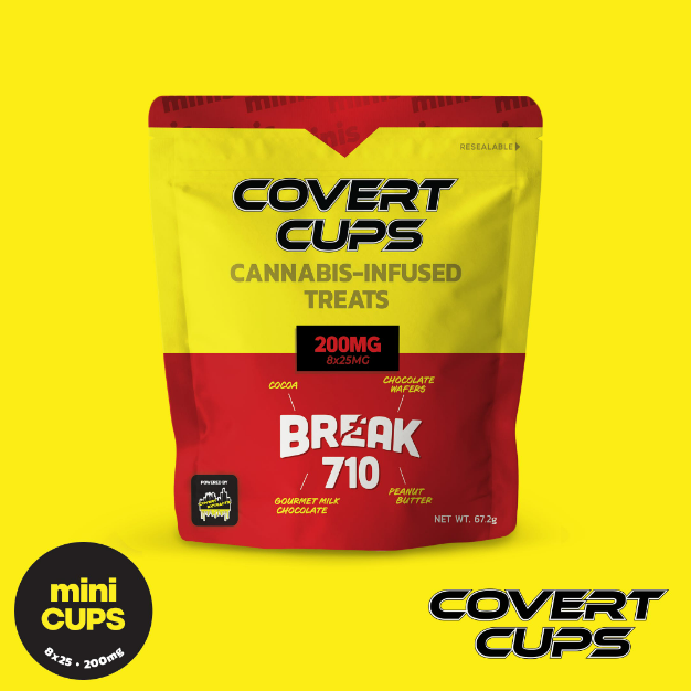 Photograph of product: Covert Cups - Break 710 200 mg