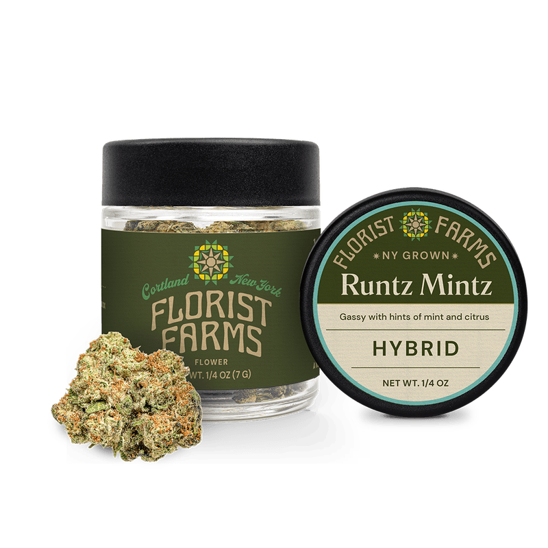 Photograph of product: Florist Farms - Runtz Mints - Flower - 7g
