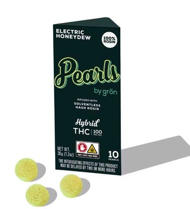 Photograph of product: Electric Honeydew | L:ive Rosin | 10 Pack