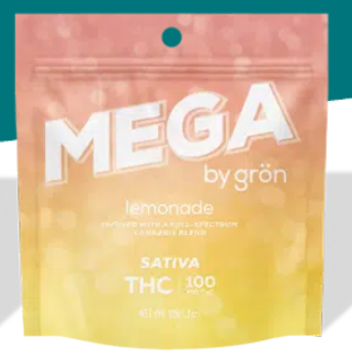 Photograph of product: Mega | Lemonade | Oui'd | 100mg