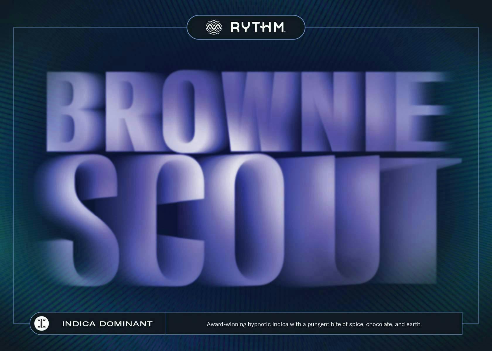 Photograph of product: Rythm Brownie Scout 3.5g
