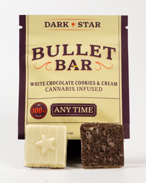 Photograph of product: Calamity Jane - Bullet Bar - Any Time - White Chocolate Cookies & Cream -  100mg