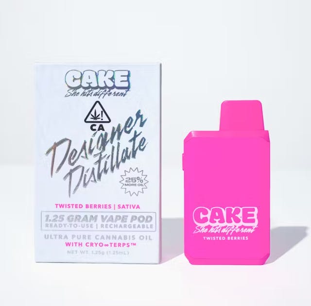 Photograph of product: Twisted Berries AIO 1.25g - 