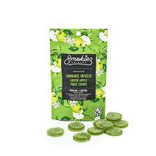 Photograph of product: Smokiez - Green Apple - Gummy - 10ct - 100mg