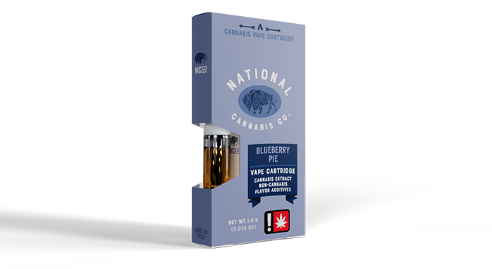 Photograph of product: National Oui'd Co. | Botanical Flavored Cartridge | Blueberry Pie