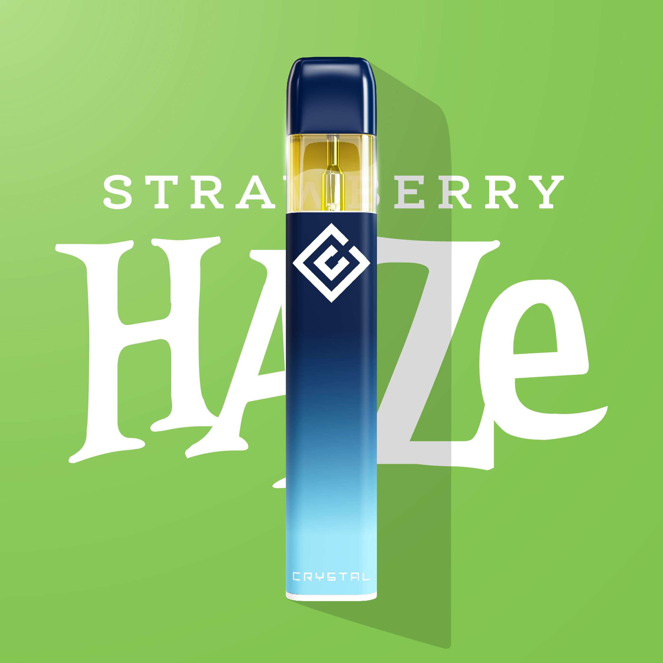 Photograph of product: Blast | Disposable Pen (rechargeable) | Strawberry Haze | Distillate | 1g