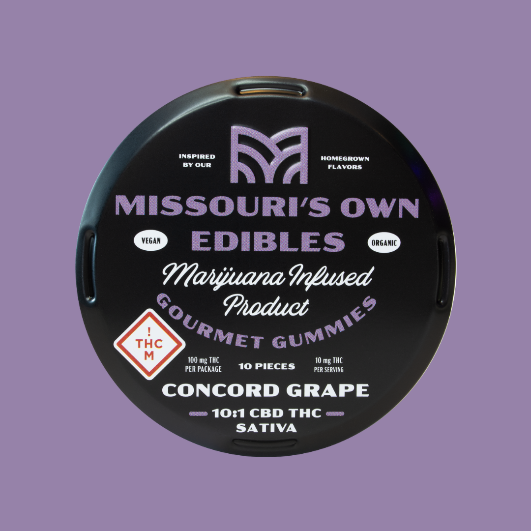 Photograph of product: Concord Grape CBD 10:1 Gummies | 100mg