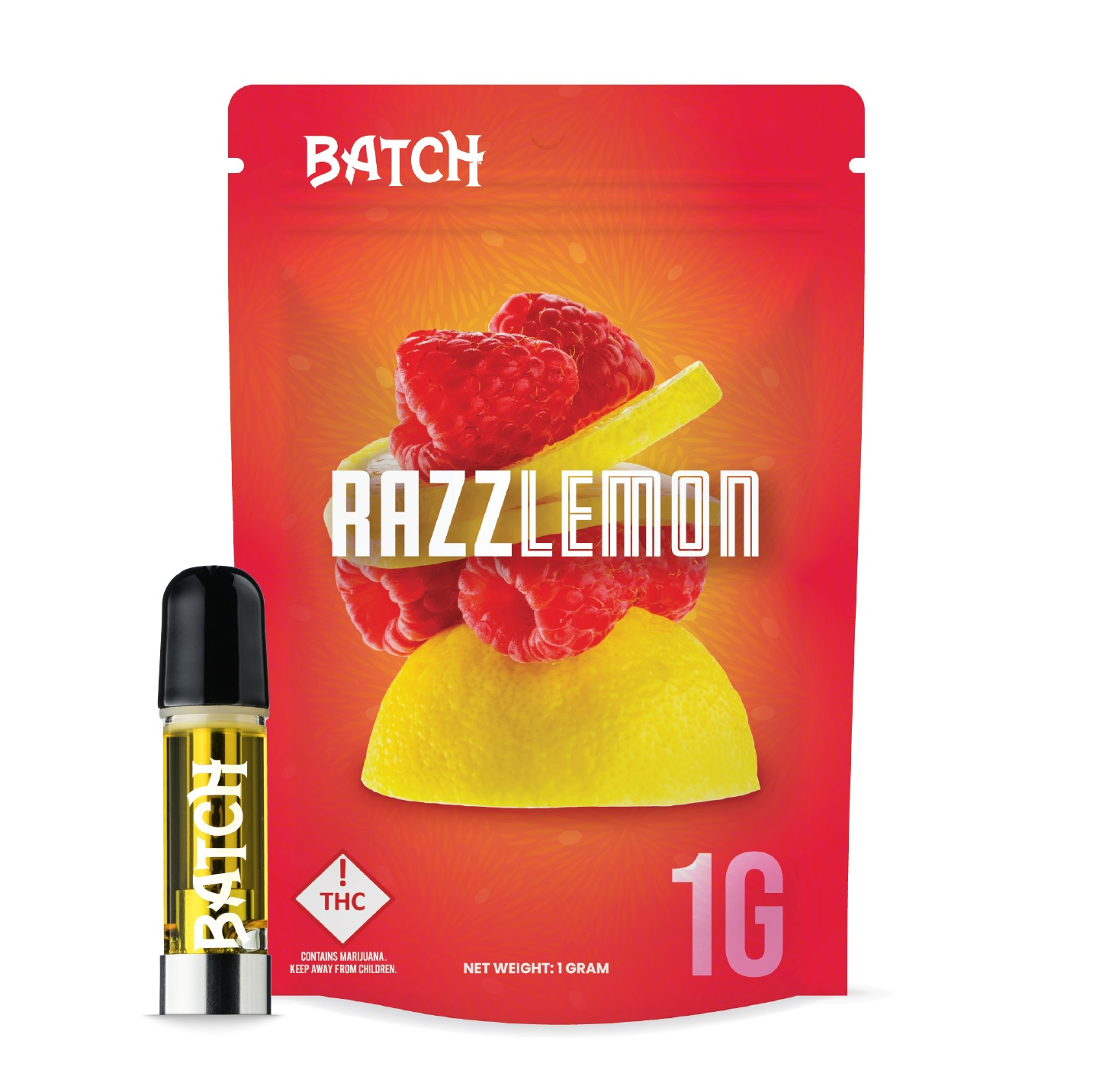 Photograph of product: Razzlemon (H) - Cartridge - Batch