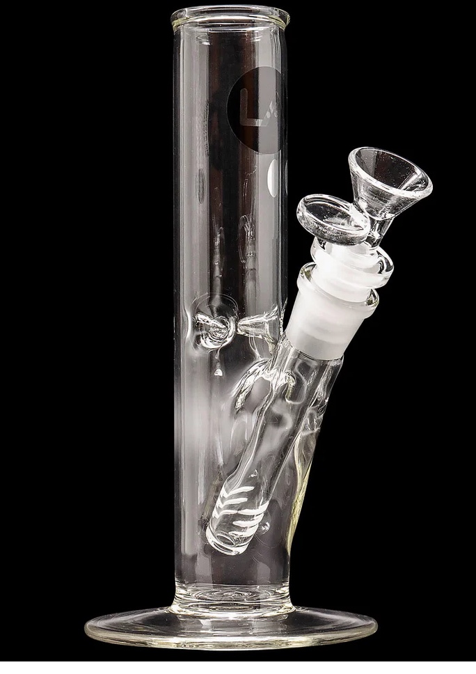 Photograph of product: Glass - 8"Straight Tube w/ Ice Pinch