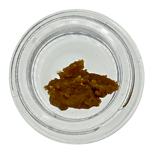 Photograph of product: Ghost Banana Mcflurry Live au chocolat Rosin 1g