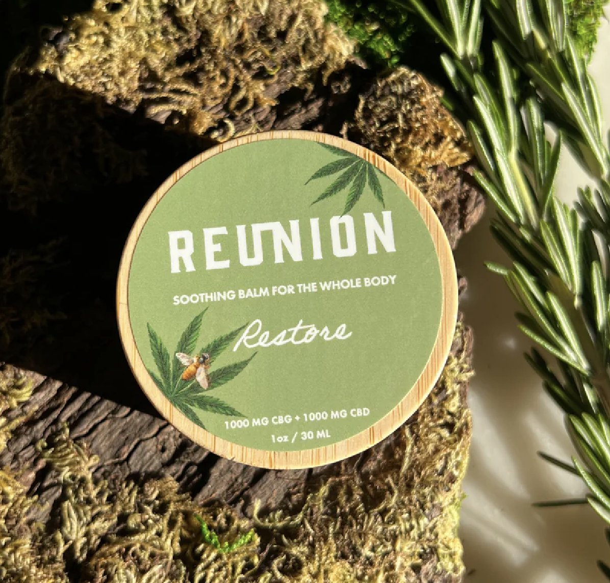 Photograph of product: Restore Balm | CBD + CBG