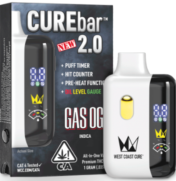 Photograph of product: [West Coast Cure] Live Resin CUREbar 2.0 AIO - Fruit Jellys (H)