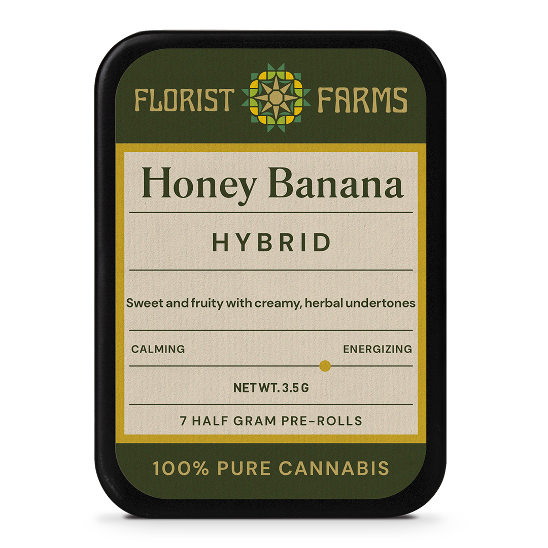 Photograph of product: 7-Pack Pre-Rolls - Honey Banana