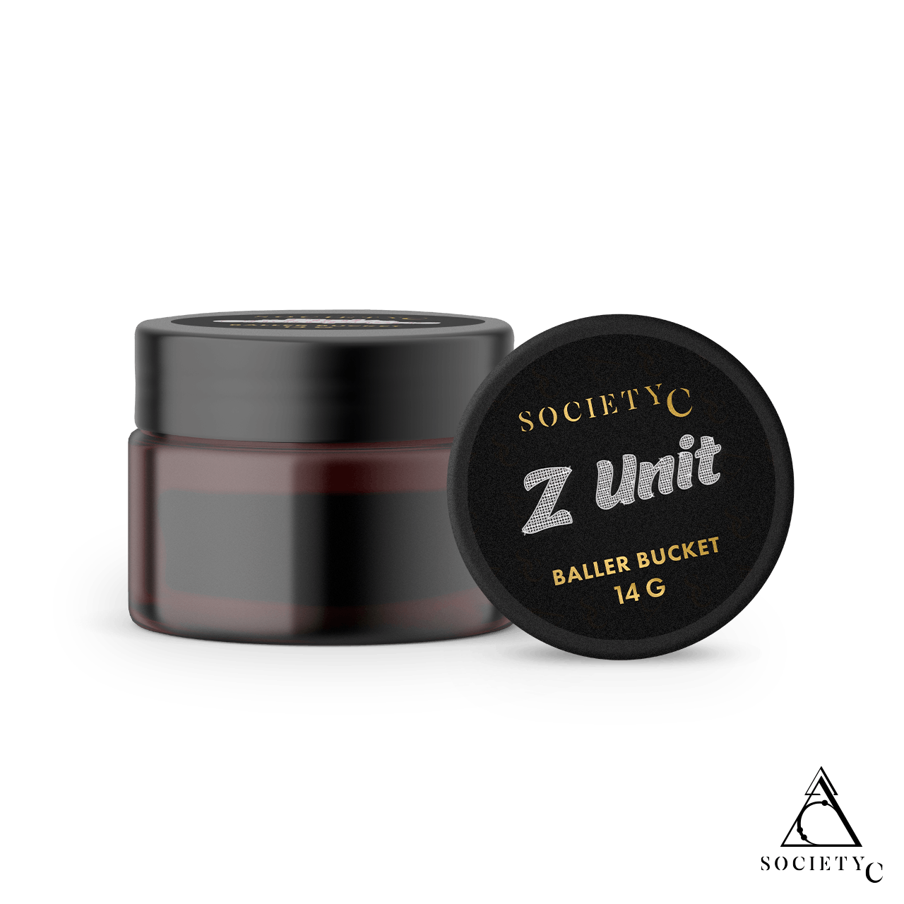 Photograph of product: Baller Bucket - Society C - Z Unit - (Live Resin) - (Hybrid) - 72.64% TH-oui