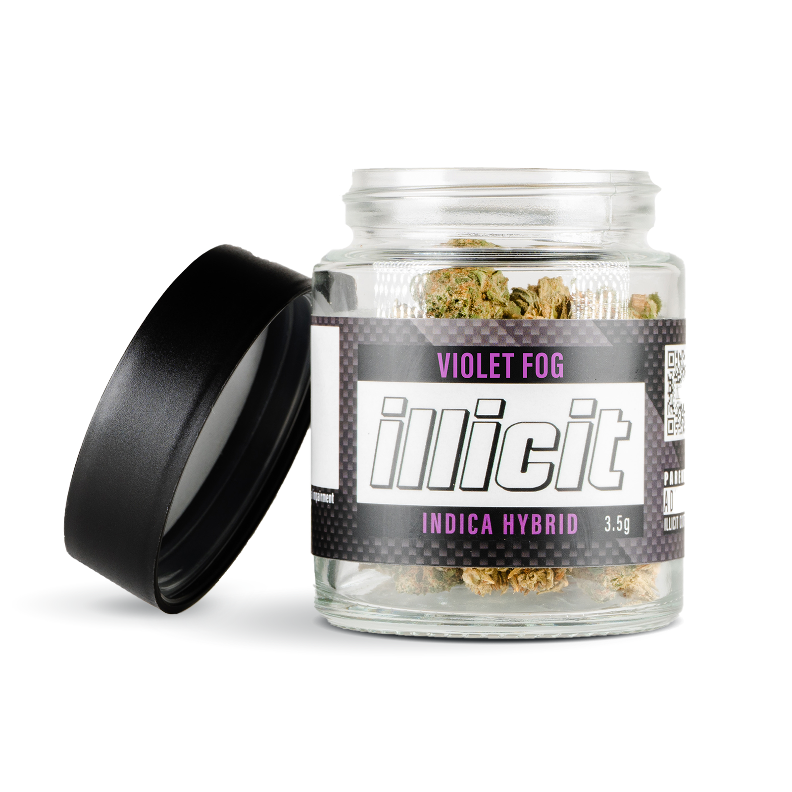 Photograph of product: Violet Fog | Popcorn | 3.5g