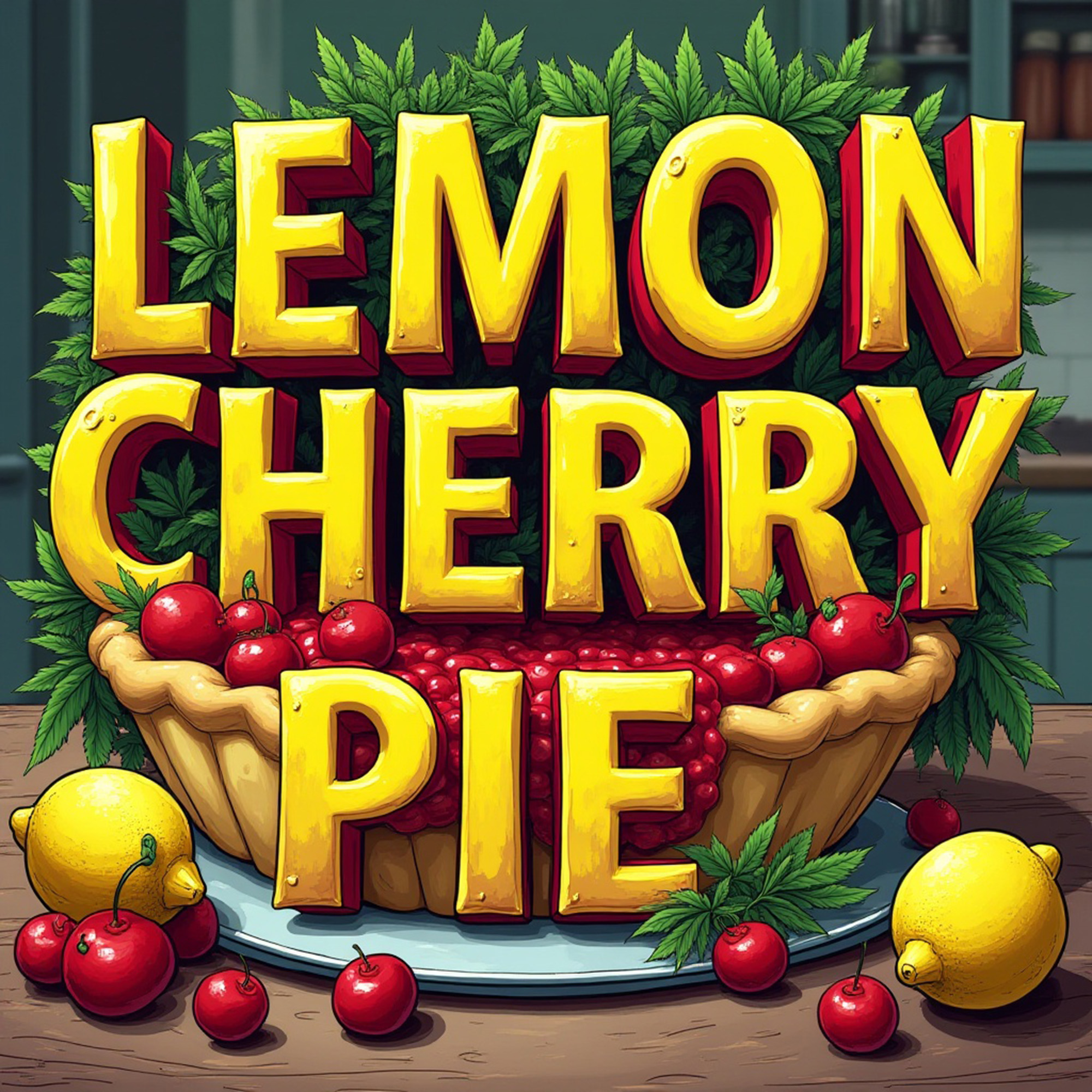 Photograph of product: DELI - Lemon Cherry Pie (Smalls) - 28g