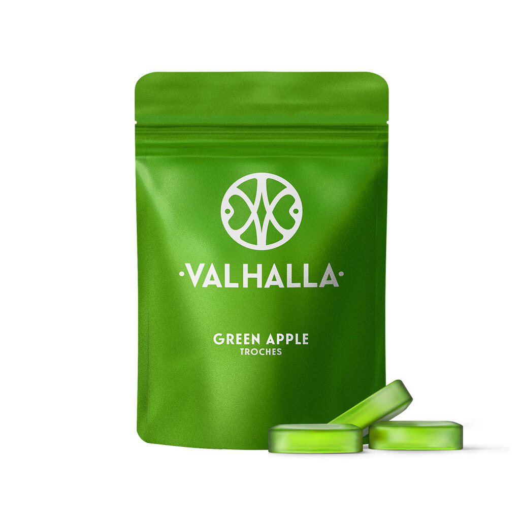 Photograph of product: Green Apple | 100mg Soft Troches | 10pk