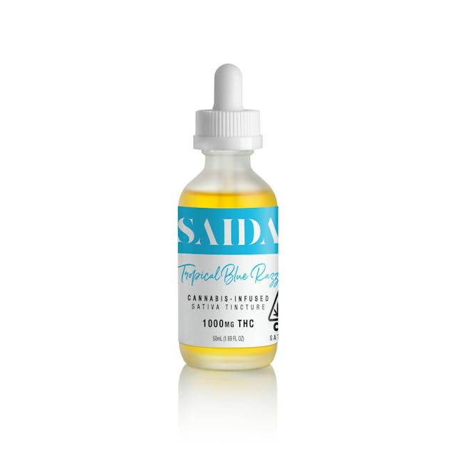 Photograph of product: Tropical Blue Razz TH-oui Tincture - 1000mg - 