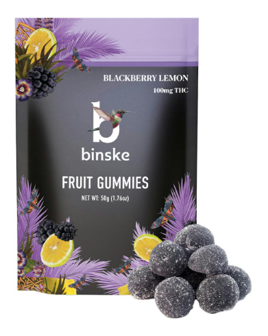 Photograph of product: Binske - (H) Blackberry Lemon Gummy