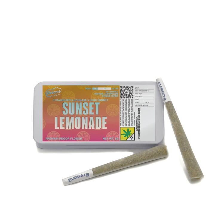 Photograph of product: Ooowee: Sunset Lemonade - PR 5pk