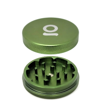 Photograph of product: ONGROK 2 PIECE ALUMINUM GRIDNER 2" GREEN