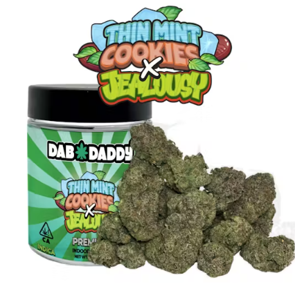 Photograph of product: DAB DADDY | THIN MINT COOKIES X JEALOUSY (I) | 28G