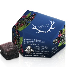 Photograph of product: Elderberry   4:1 | Oui'd + Cbn Enhanced Gummies 200mg Thc: 50mg Cbn