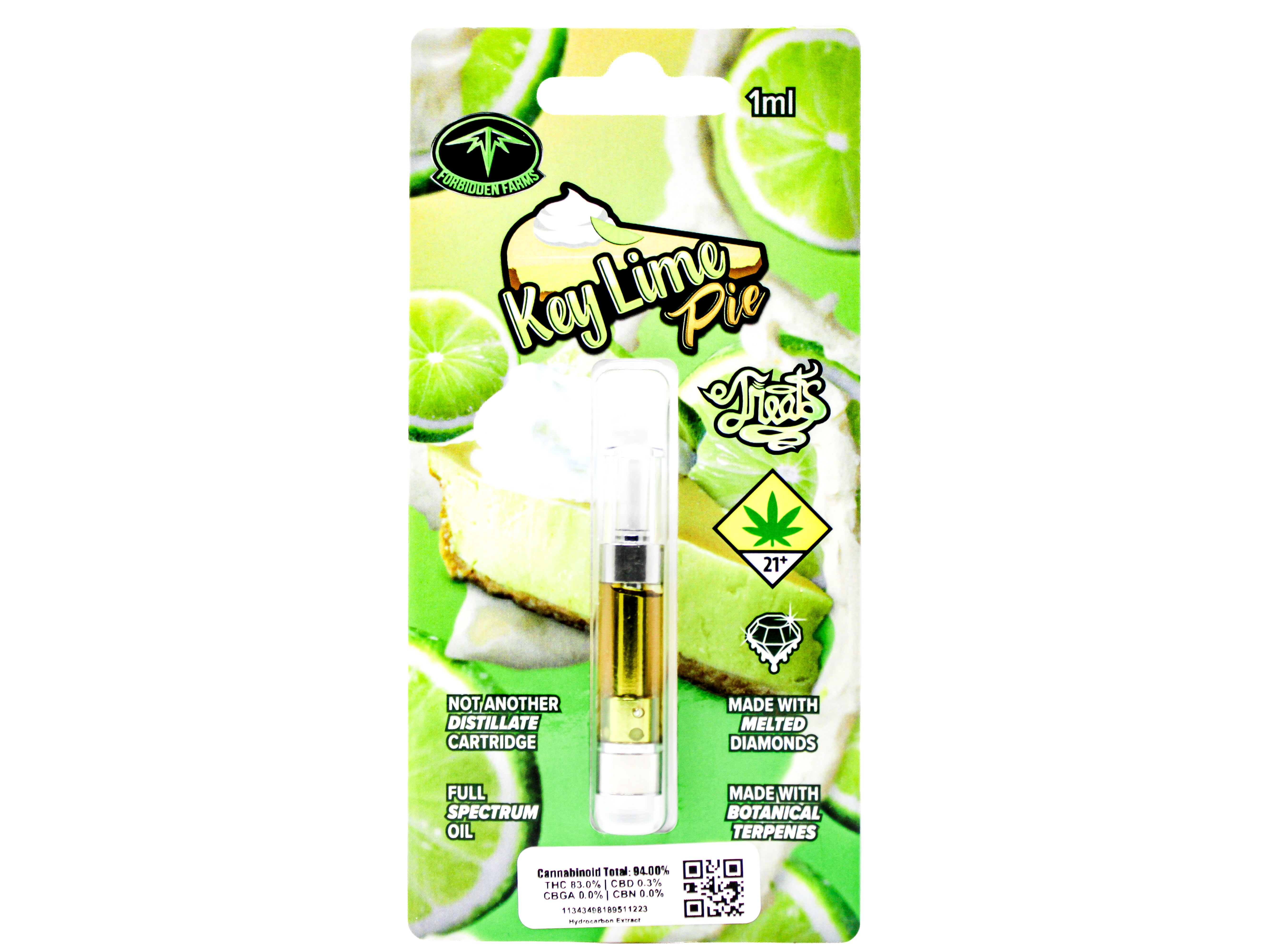 Photograph of Product: FBF Key Lime Pie Distillate Cart 25137