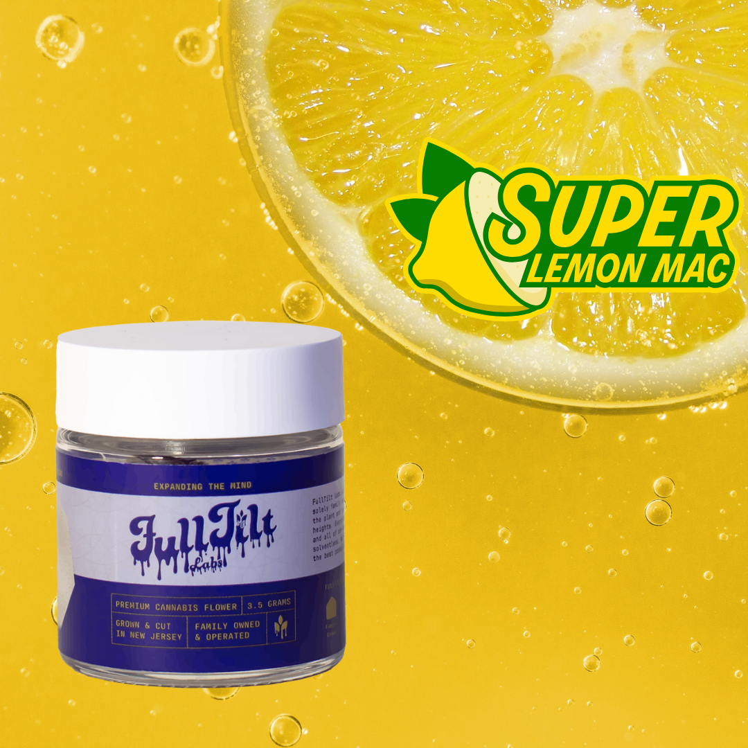 Photograph of product: Full Tilt | Flower | Super Lemon Mac | (SLH X Mac 1) | 3.5g-Oui'd